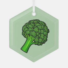 Adorno De Cristal Broccoli