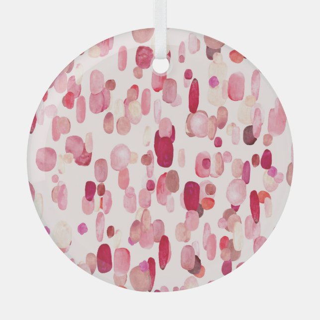 Adorno De Cristal bruja mágica, patrón inmaculado. (Anverso)