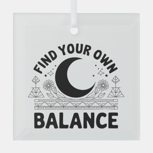 Adorno De Cristal Buscar su propio saldo (Anverso)