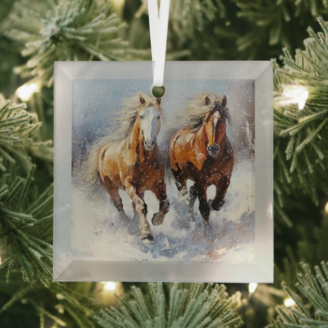Adorno De Cristal Caballo (in situ)