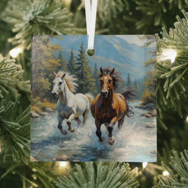 Adorno De Cristal Caballo (in situ)