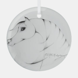 Adorno De Cristal "Caballo Árabe" de Adelia Audi