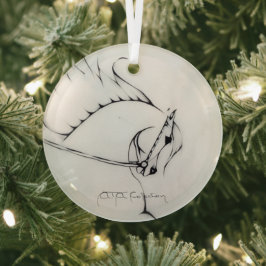 Adorno De Cristal "Caballo Árabe" de Adelia Audi