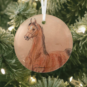 Adorno De Cristal Caballo por Hevener