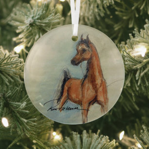 Adorno De Cristal Caballo por Hevener