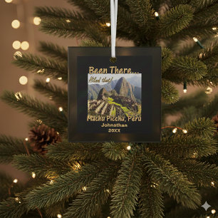 Adorno De Cristal Caminando por el sendero Inca - Machu Picchu