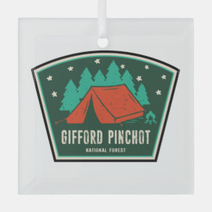 Adorno De Cristal Campamento forestal nacional de Gifford Pinchot