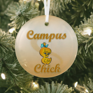Adorno De Cristal Campus Chick
