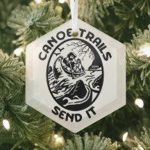 Canoe Trails Hex Ornament 2019