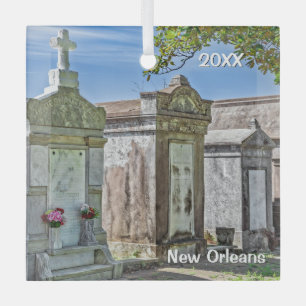 Adorno De Cristal Cementerio sobre el suelo en Nueva Orleans, Luisia