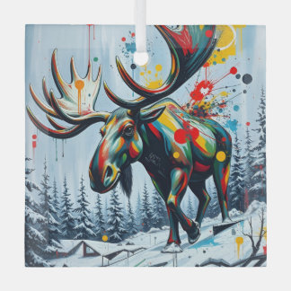 Adorno De Cristal Ceramic Square Ornament