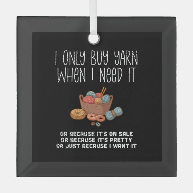 Adorno De Cristal Cesta de punto (Anverso)