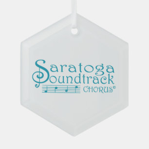 Adorno De Cristal Chorus ornament