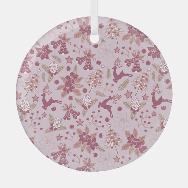 Adorno De Cristal Christmas holidays (Anverso)