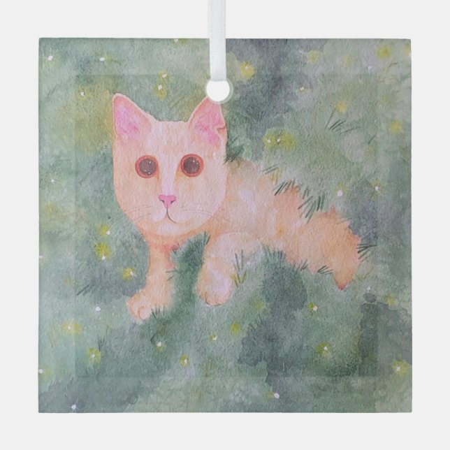 Adorno De Cristal Christmas Milo Ornament (Anverso)