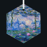 Adorno De Cristal Claude Monet - Water Lilies, 1919,<br><div class="desc">Famosa pintura de Water Lilies,  1919,  por Claude Monet</div>