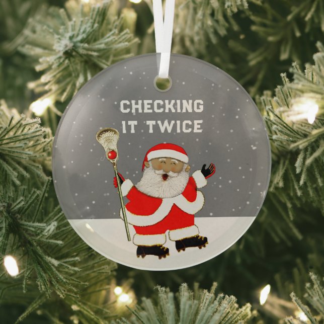 Adorno De Cristal Colectivo Lacrosse (in situ)