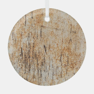 Adorno De Cristal Colores rústicos entrelazados en textura metalizad