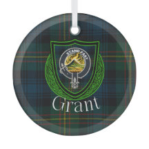 Conceder Tartán y Cresta del Clan Escocés Grant