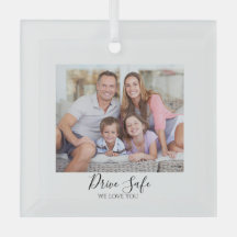 Conduce Seguro Foto Personalizada Coche
