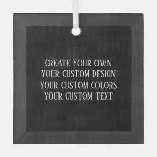 Adorno De Cristal Crea el tuyo propio!