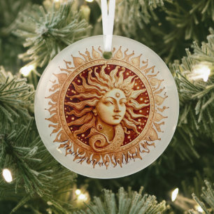 Adorno De Cristal Crea tu propia diosa solar victoriana