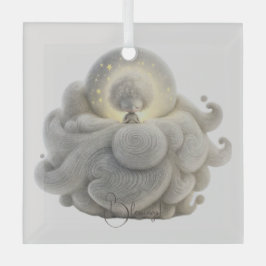 Adorno De Cristal Crea tu propia Luna Mari dulce en nubes