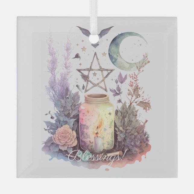 Adorno De Cristal Crea tu propio Altar Celestial (Anverso)