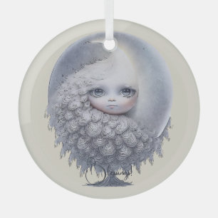 Adorno De Cristal Crea tu propio árbol de la luna dulce