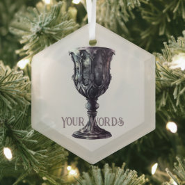 Adorno De Cristal Crea tu propio cáliz gótico medieval