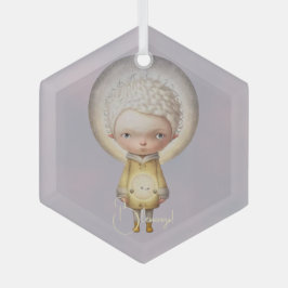 Adorno De Cristal Crea tu propio chico lunar