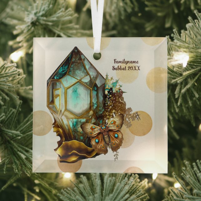 Adorno De Cristal Crea tu propio cristal de mariposa Steampunk (in situ)