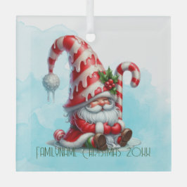 Adorno De Cristal Crea tu propio Gnome de Navidades de Peppermint