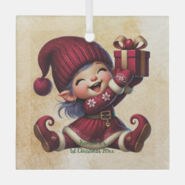 Adorno De Cristal Crea tu propio hogar de Navidades dulces de época