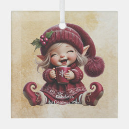 Adorno De Cristal Crea tu propio hogar vintage de Navidad