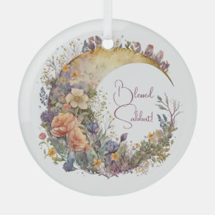 Adorno De Cristal Crea Tu Propio Jardín de Verano Floral Crescente L