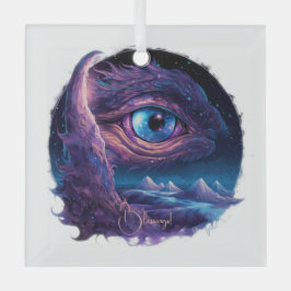 Adorno De Cristal Crea tu propio ojo de dragón místico