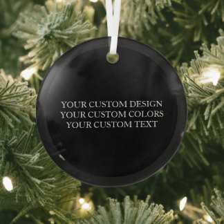 Adorno De Cristal Crea tu propio personalizado