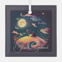 Crear su propio paisaje místico de gato negro