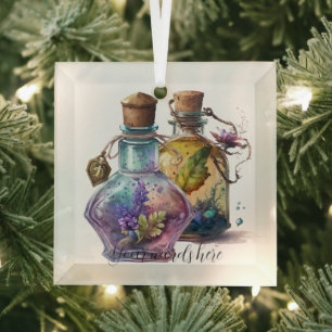 Adorno De Cristal Crear sus propias botellas de poción