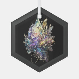 Adorno De Cristal Crear sus propios cristales amarillos