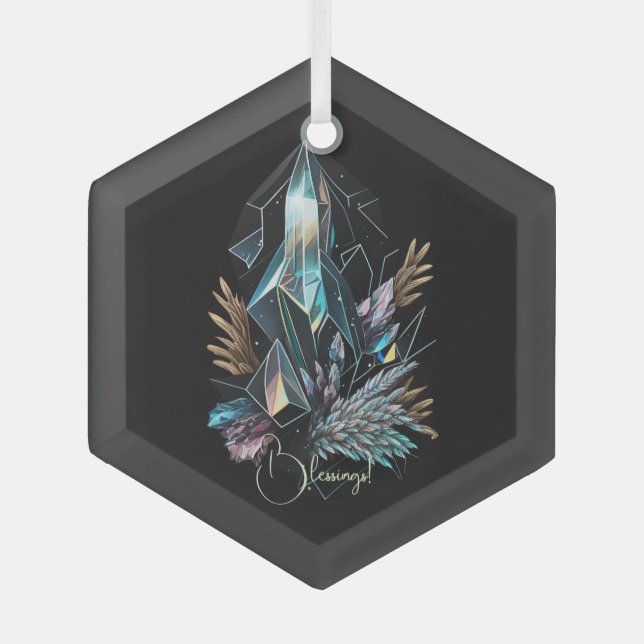 Adorno De Cristal Crear sus propios cristales mágicos (Anverso)