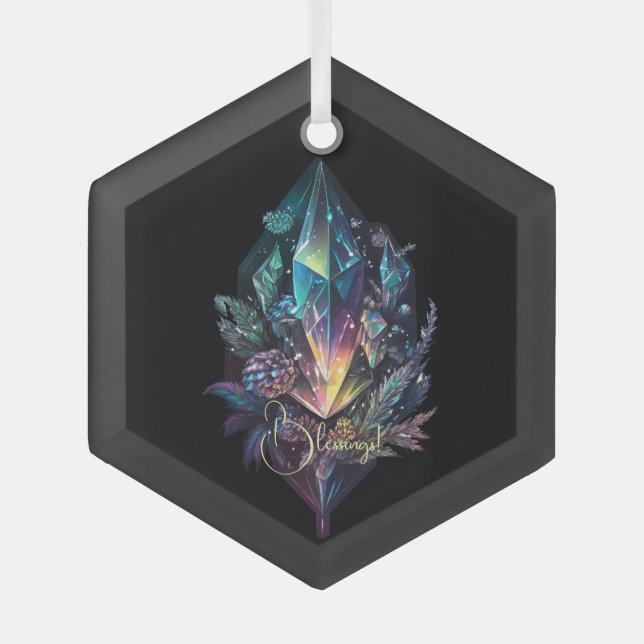 Adorno De Cristal Crear sus propios cristales místicos (Anverso)