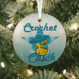 Adorno De Cristal Crochet Chick #7