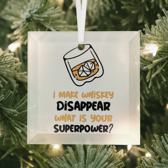 Adorno De Cristal Curioso hago que Whiskey desaparezca (in situ)