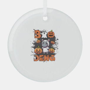 Adorno De Cristal Cute BOO DENG My Moo Thang Halloween Costume