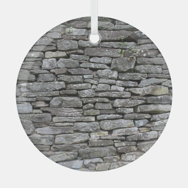 Adorno De Cristal Damasco barroco: Patrón floral de lujo (Anverso)