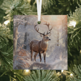 Adorno De Cristal Deer