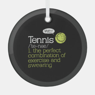 Adorno De Cristal Definición de tenis