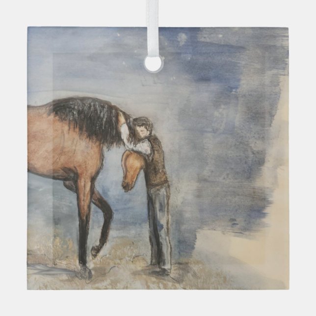 Adorno De Cristal Destino de la colección Stallion ... (Anverso)